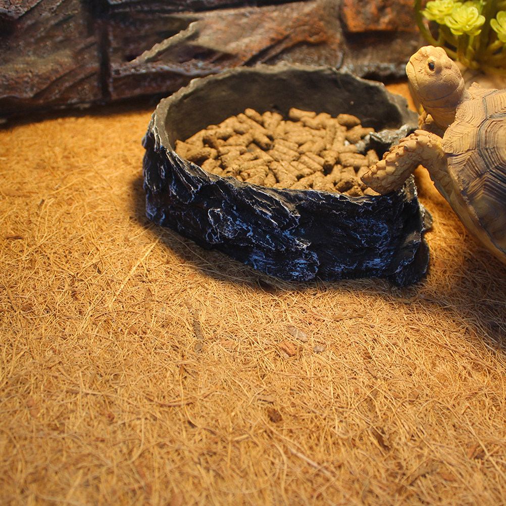 Substrate Coconut Fiber - Kokossubstrat für Reptilien, Naturfaser-Terrarienmatte, weiche, ungiftige