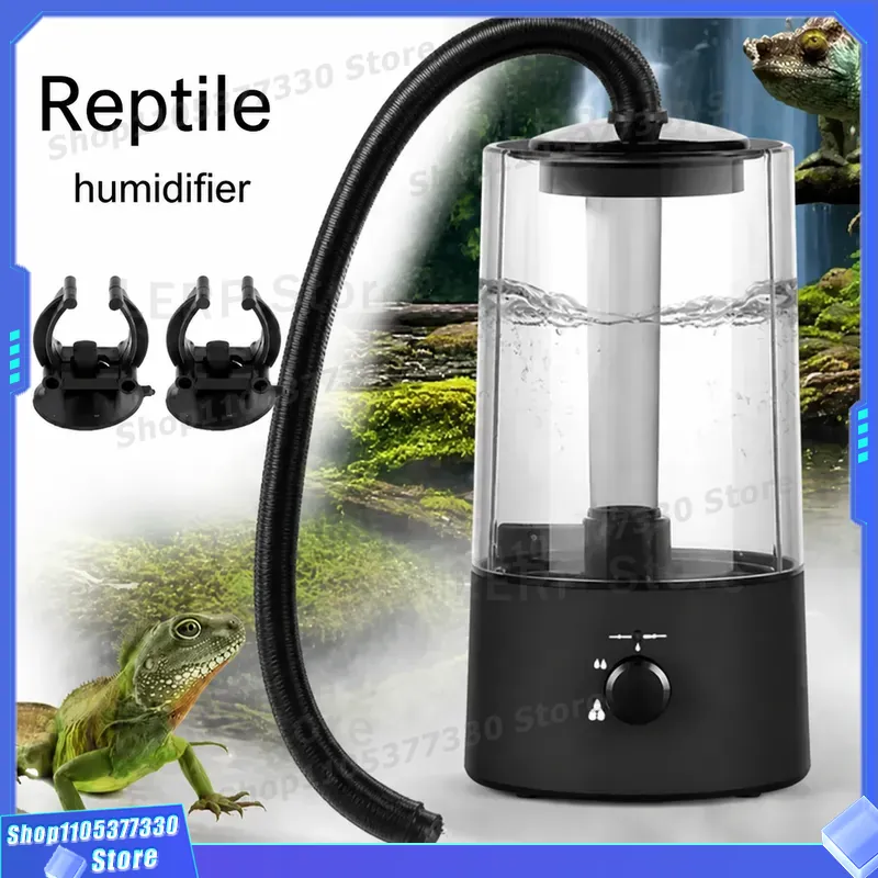 Terrarium Fogger Ultrasonic - 4L Ultraschall-Luftbefeuchter für Reptilien, Terrarium-Nebelgerät, automatische