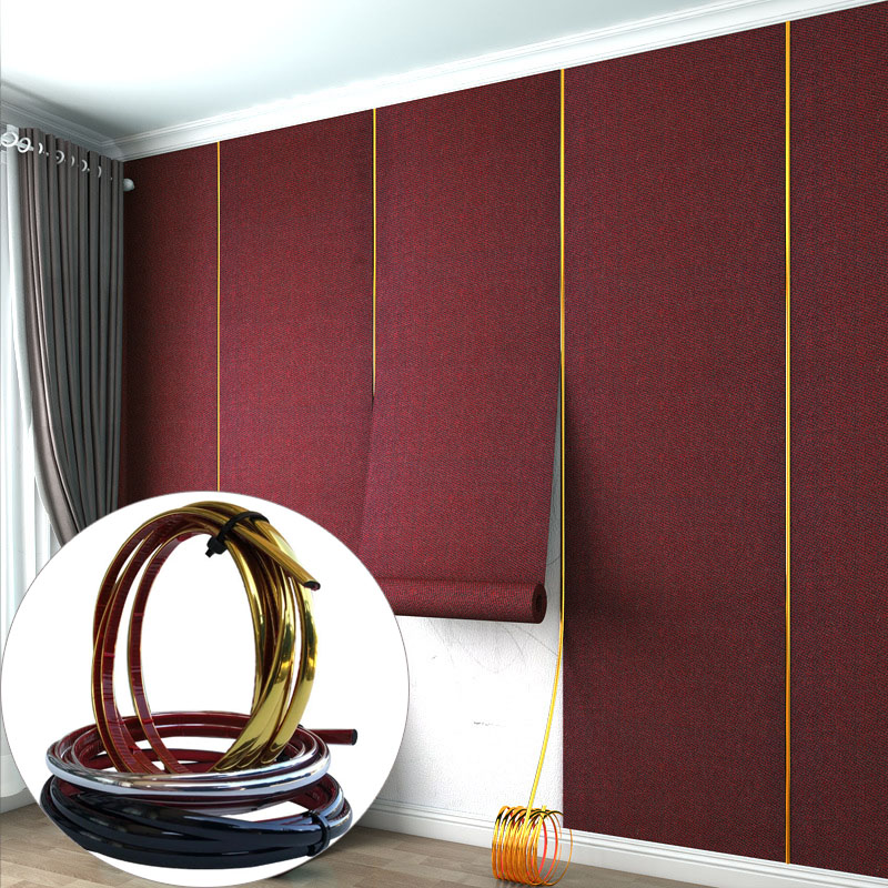 Pvc Panel Background - Neue selbstklebende schöne Kante PVC Gold