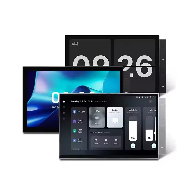 Screen Top Mesh - 10,1-Zoll Tuya Smart Zentralsteuerungspanel Multifunktionaler Touchscreen