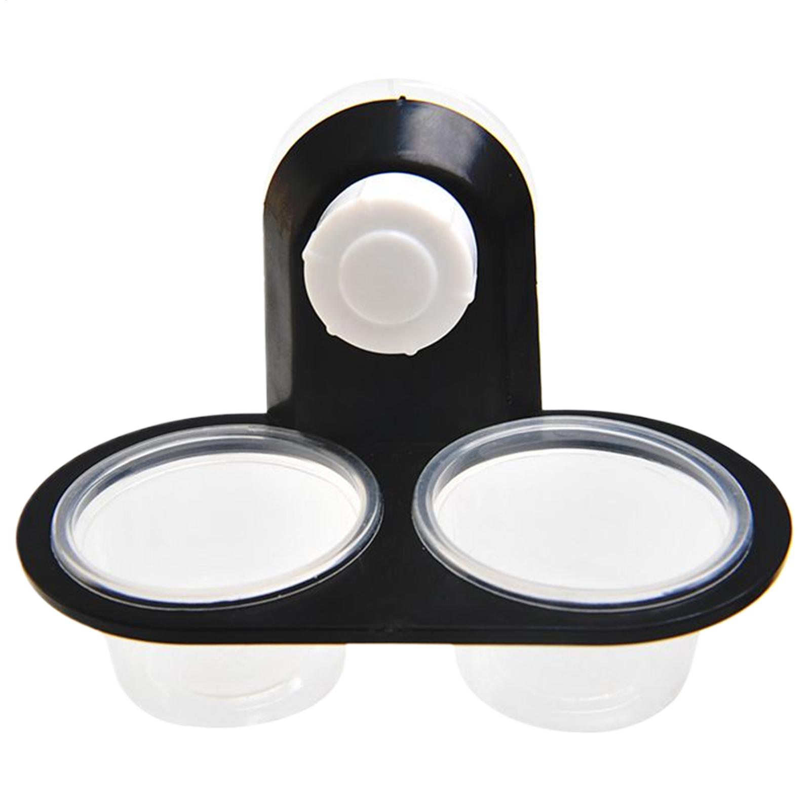 Water Dish Reptile - Gecko-Futterbank mit abnehmbarem Saugnapf, Futter- und