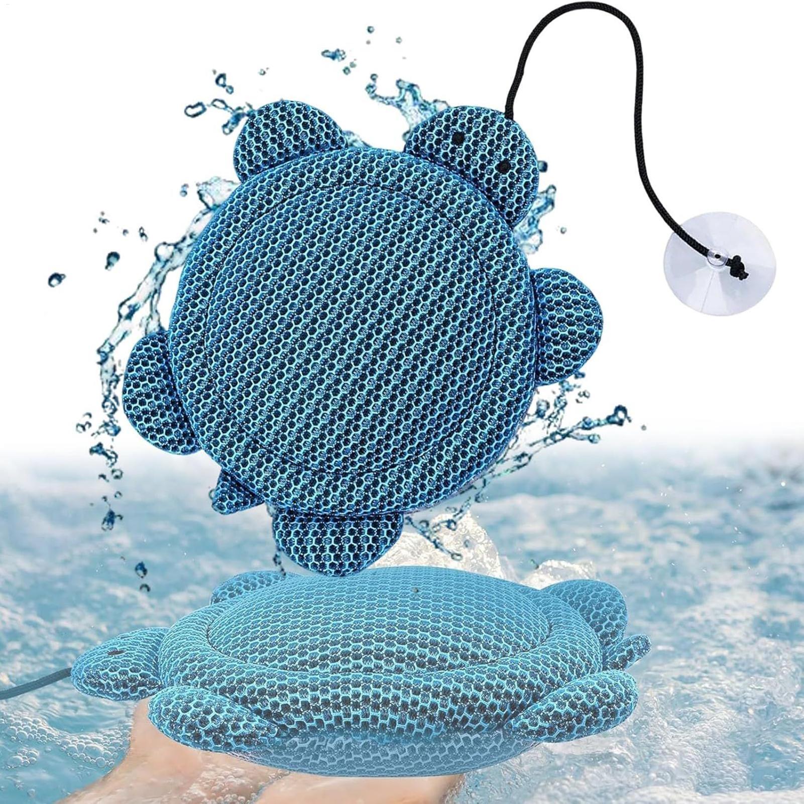 Water Dish Reptile - Whirlpool-Schaumabsorber, Pool-Öl-Schwamm, schwimmender Schaumball, Spa-Ölabsorbierender Schwamm,