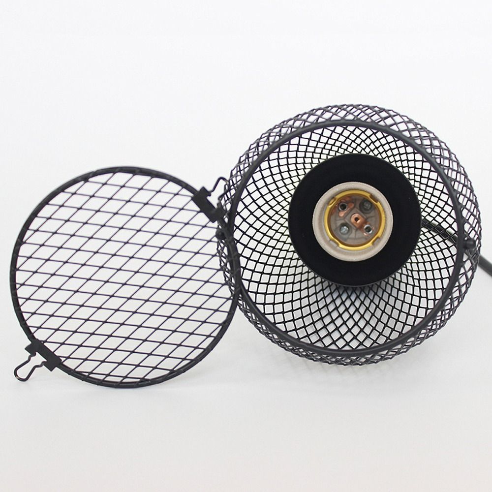 Ceramic Heat Emitter - Keramik-Wärmelampe für Haustiere mit Eisengitter-Kuppel, E27