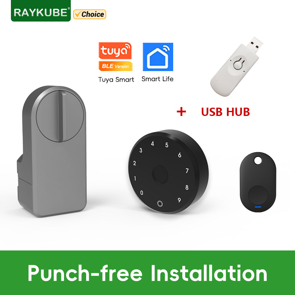 RAYKUBE A1 Pro Tuya BEL Smart  – Glass Door Hinge Bewertung und Preis