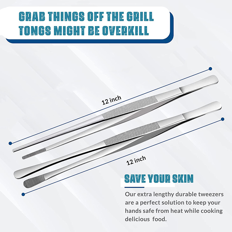 2Pcs 12-Zoll Küche Kochen Zang – Feeding Tong Stainless Bewertung und Preis