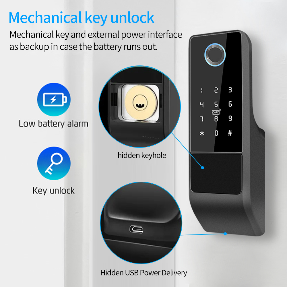 IP65 Wasserdichtes TTLock Fing – Glass Door Hinge Bewertung und Preis
