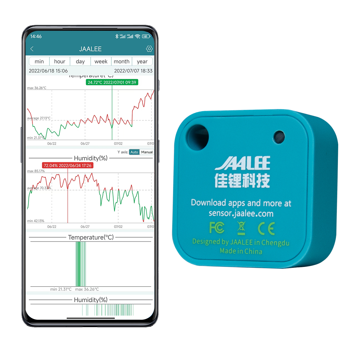 Jaalee JHT Temperatur/Feuchte/ – Digital Hygrometer Probe Bewertung und Preis