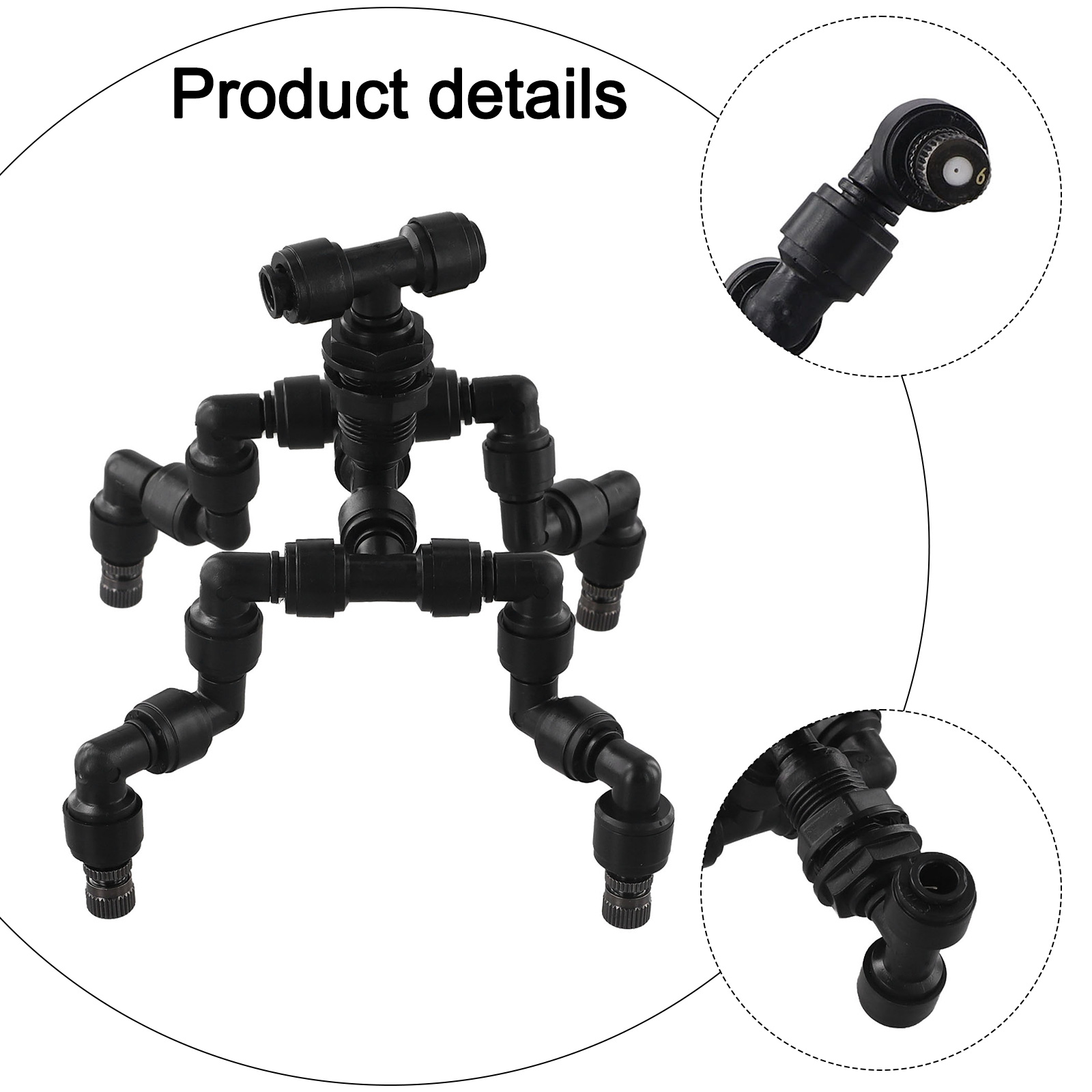 Schwarze Kunststoff-360-Grad-R – Misting Nozzle Reptile Bewertung und Preis