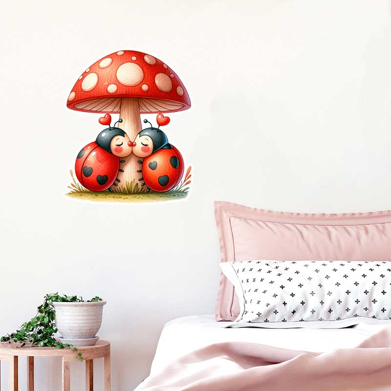 Nette Marienkäfer Wand Aufkleb – Pvc Panel Background Bewertung und Preis
