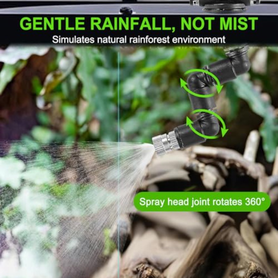Reptilien-Befeuchtungssystem f – Misting Nozzle Reptile Bewertung und Preis