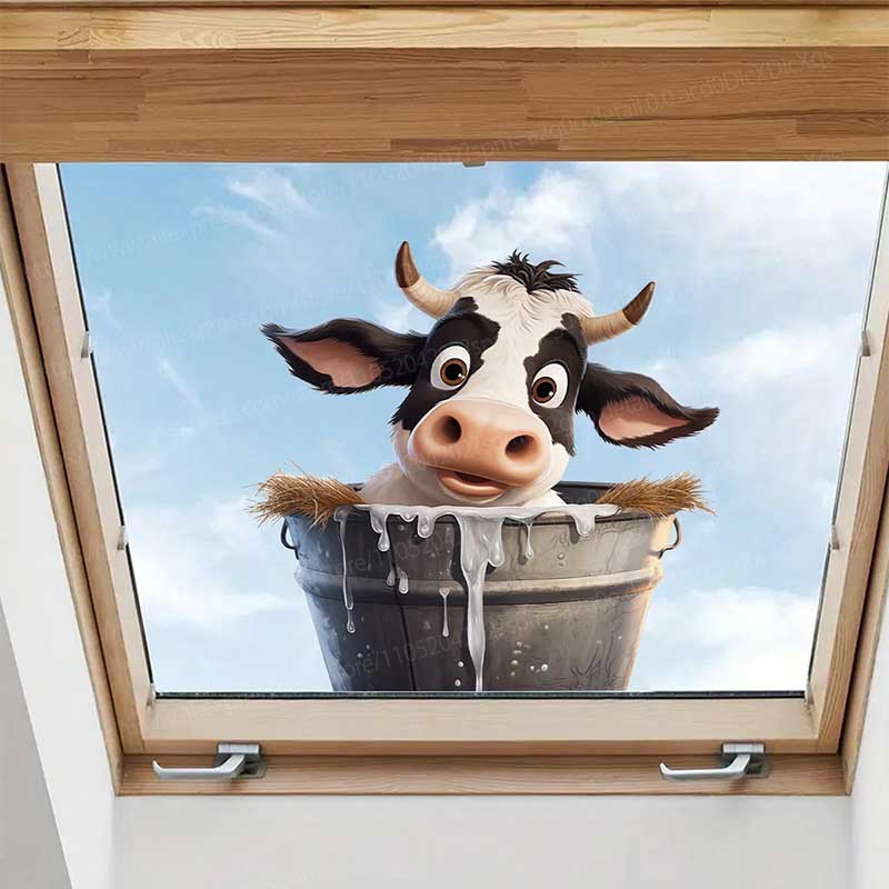 Niedliche Kuh-Wandaufkleber, s – Pvc Panel Background Bewertung und Preis