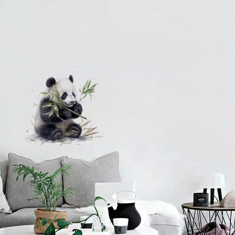C76 #   Aquarell Panda Wandauf – Pvc Panel Background Bewertung und Preis