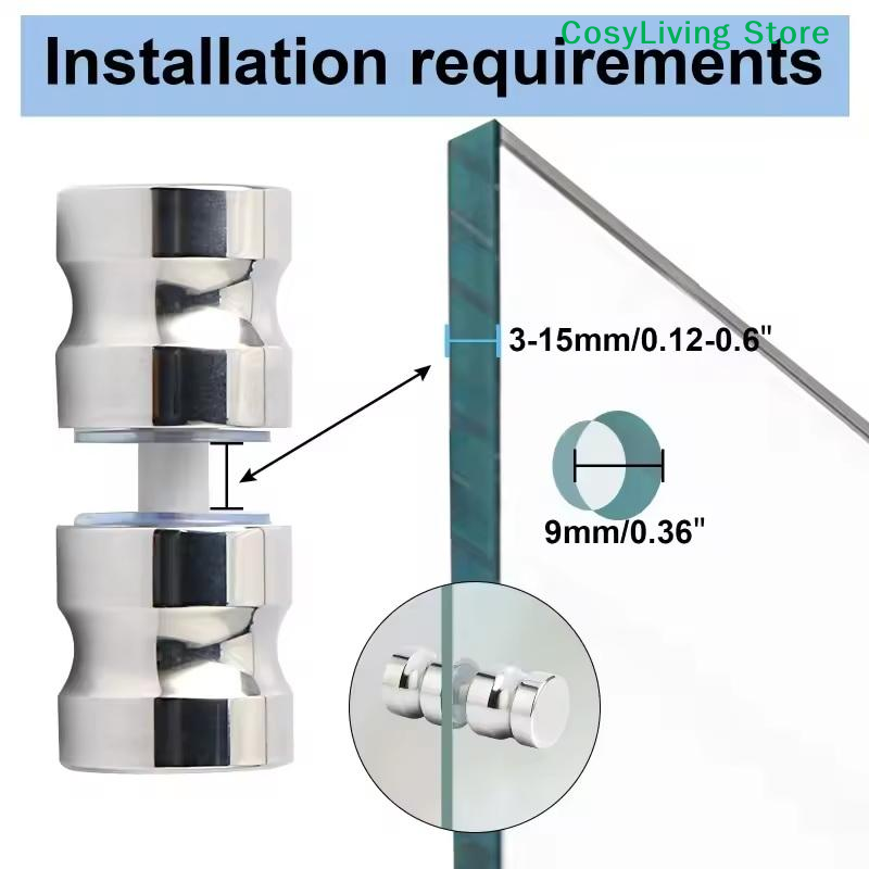 [CL] Stilvoller Duschglas-Türg – Glass Door Hinge Bewertung und Preis