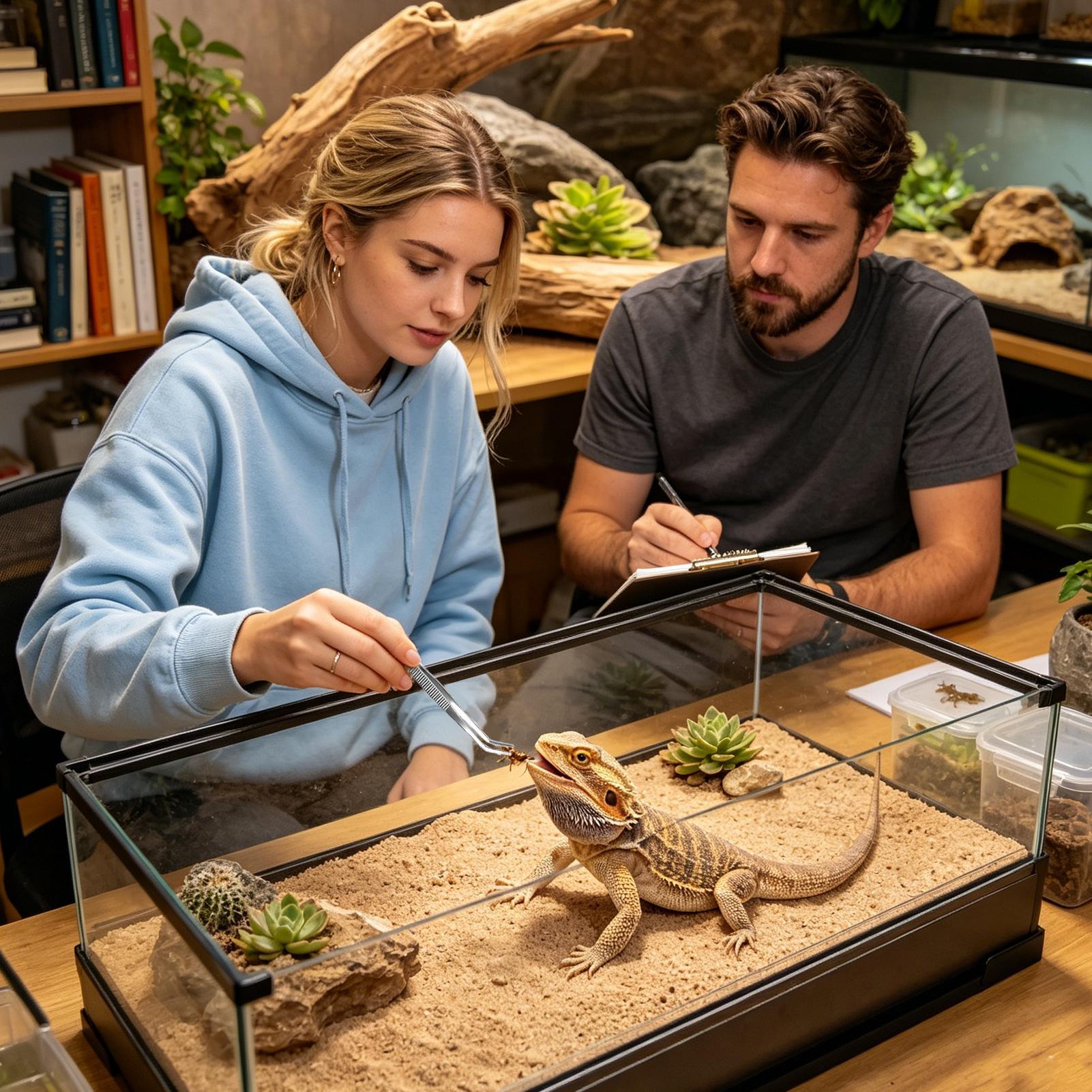 Bearded Dragon Tank-Reinigungs – Feeding Tong Stainless Bewertung und Preis
