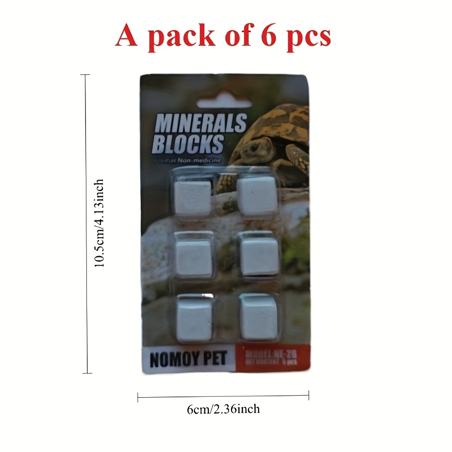 6 Stück Aquarium-Kalziumblock- – Calcium Powder Reptile Bewertung und Preis