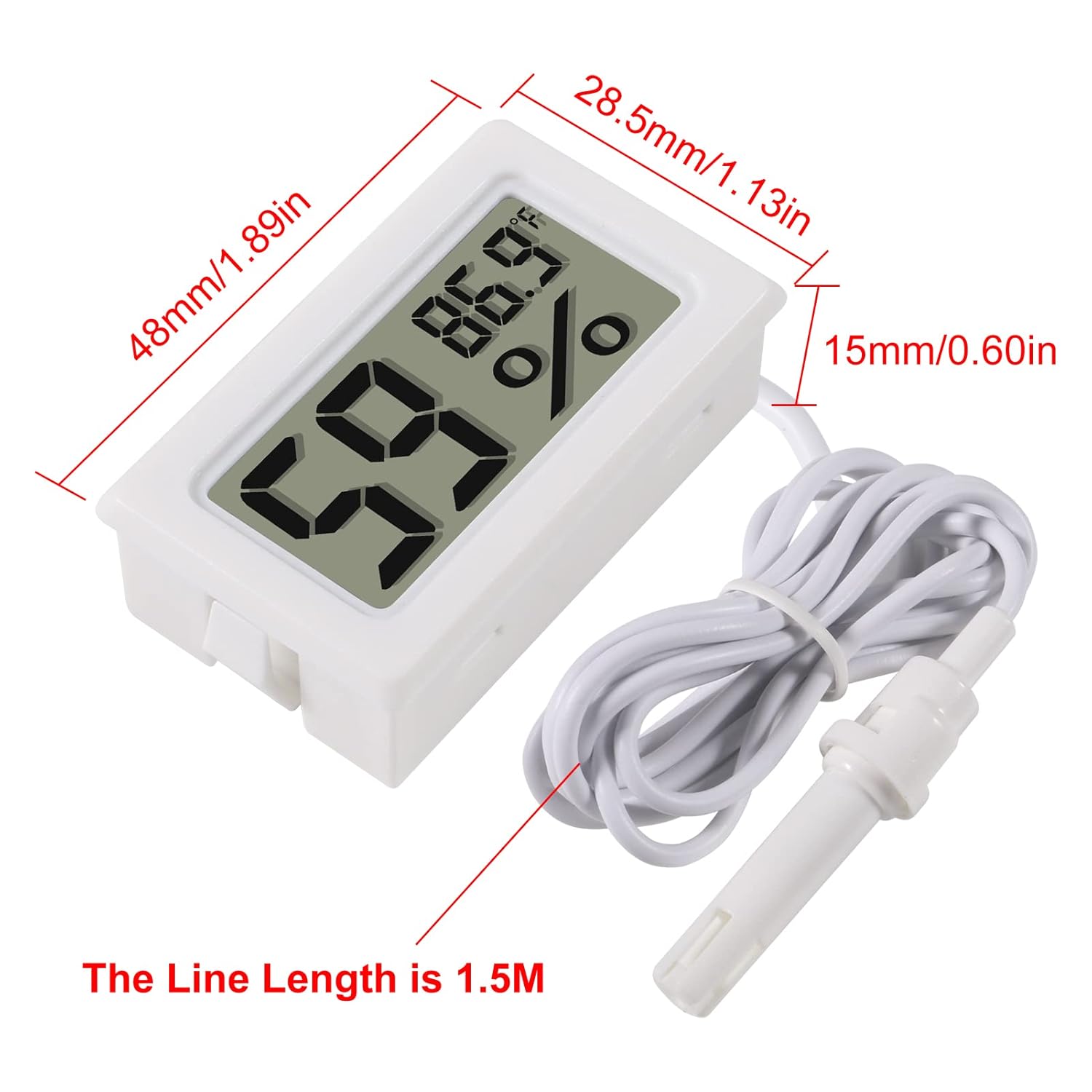 2 stücke Mini Digital Hygromet – Digital Hygrometer Probe Bewertung und Preis