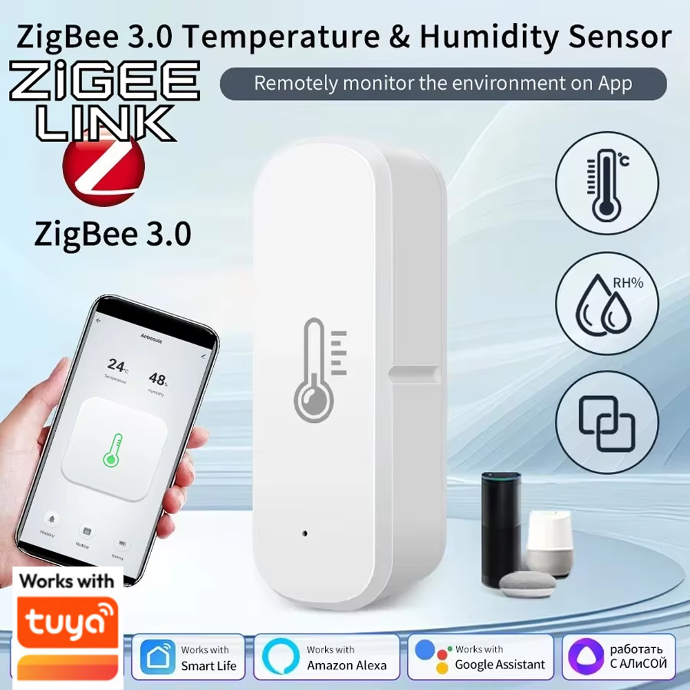 Intelligenter Zigbee 3.0 Tempe – Digital Hygrometer Probe Bewertung und Preis