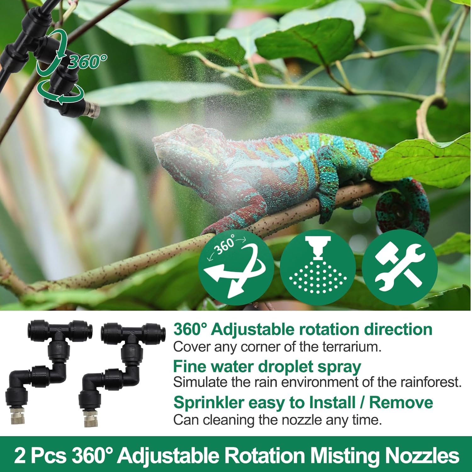 Reptilien-Luftbefeuchter Intel – Misting Nozzle Reptile Bewertung und Preis